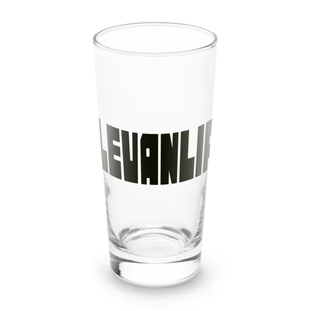 オンラインショップ「田んぼ」の「ELEVANLIFE」文字グッズ Long Sized Water Glass :front