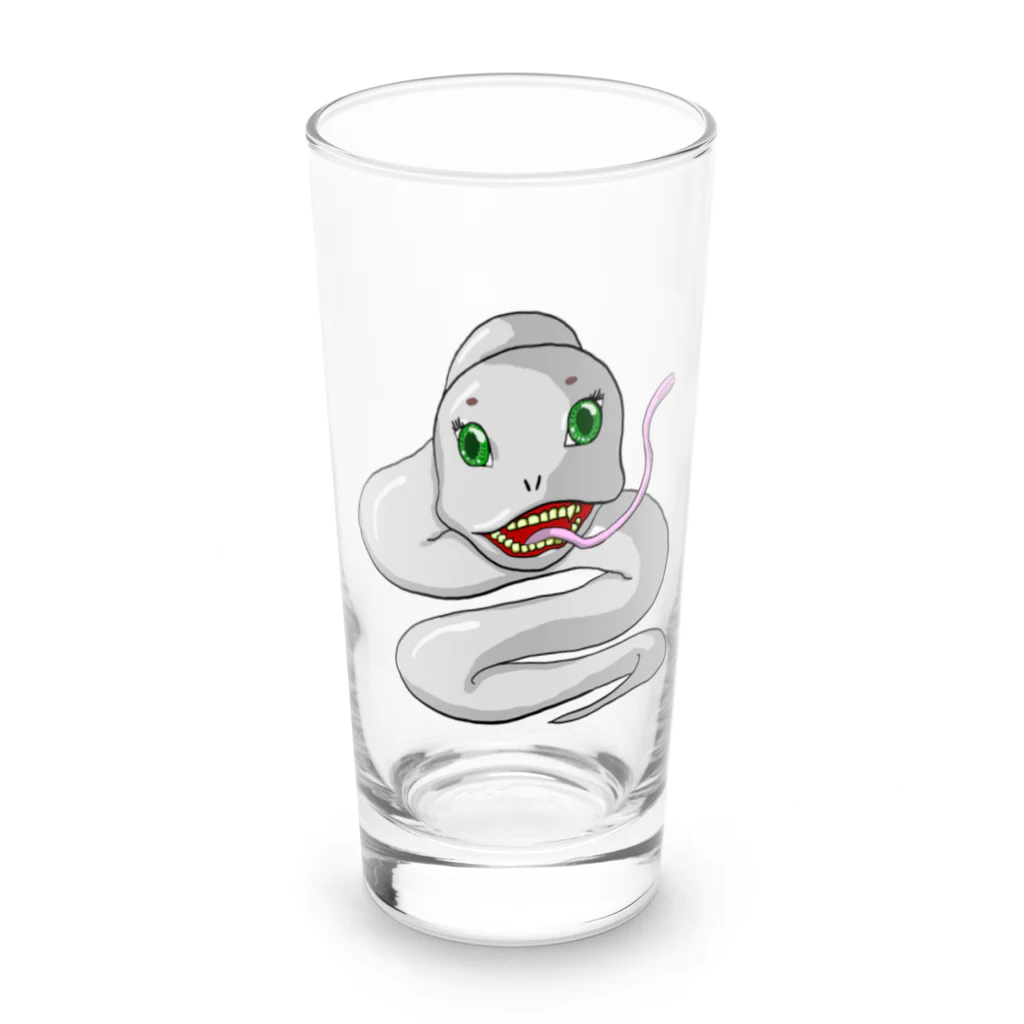 irootokosamuraiの十二支　巳年 Long Sized Water Glass :front