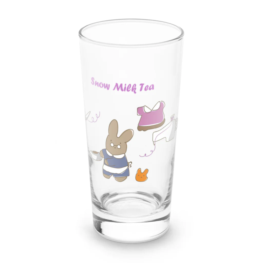 Snow Milk Tea☃️のMilkさんのお料理や洋裁 Long Sized Water Glass :front