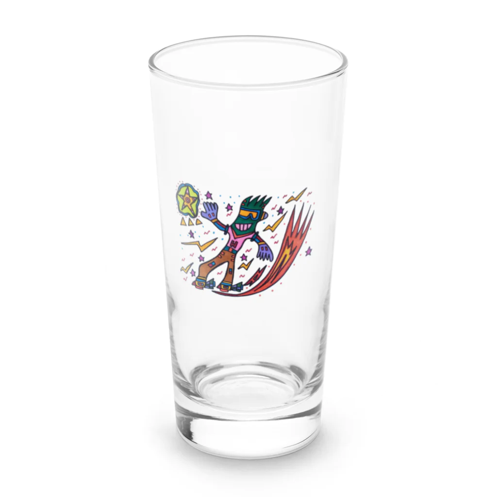 ひでショップのスラッシュ Long Sized Water Glass :front