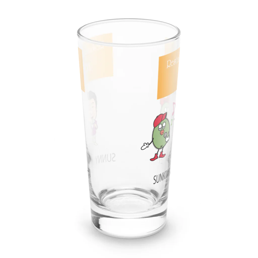 サンキウイくんのサニーたけし１９３グラス Long Sized Water Glass :front