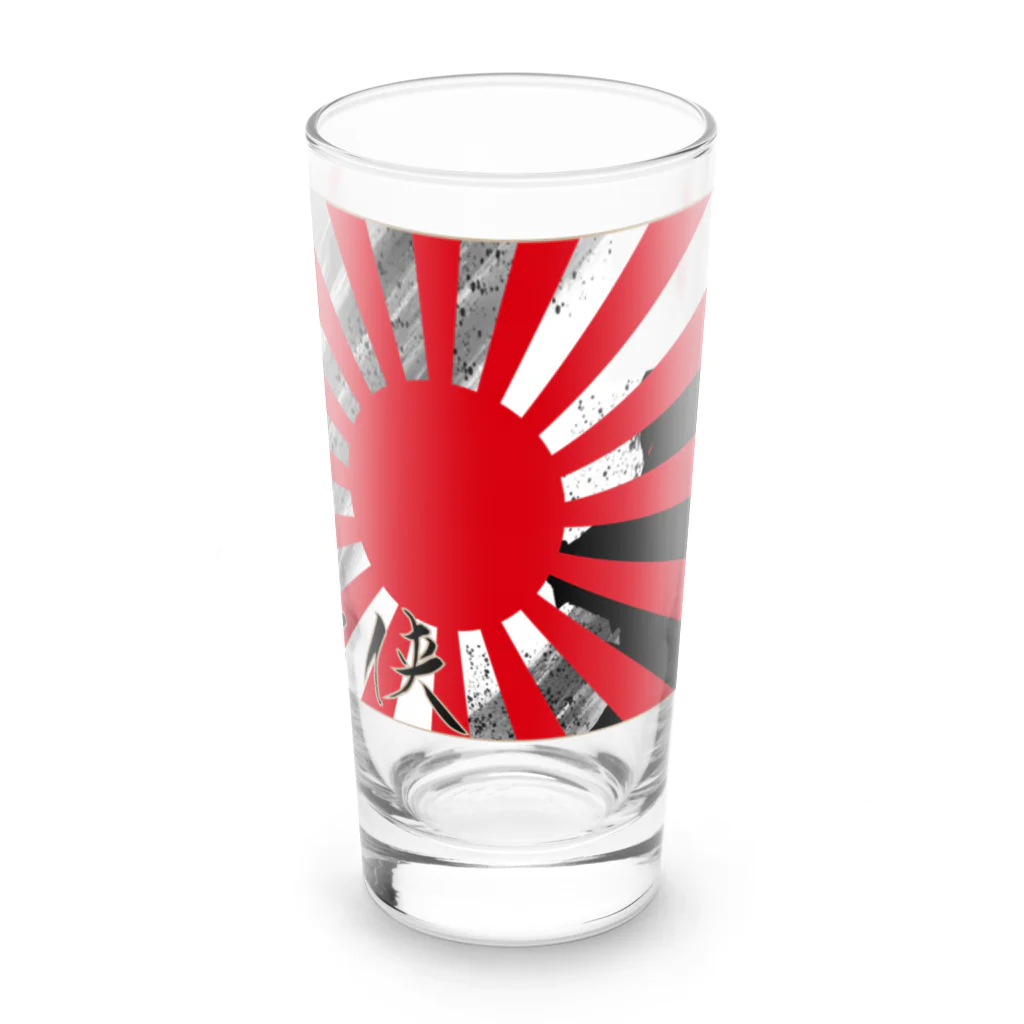 タイちゃんの任侠旭日旗 Long Sized Water Glass :front