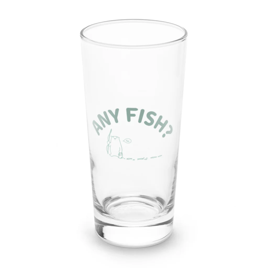 ari designの釣れた？ Long Sized Water Glass :front