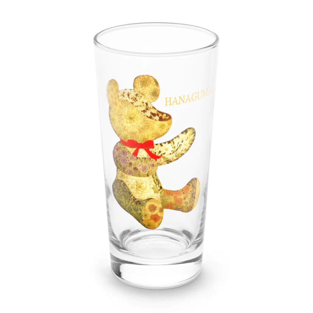 ANGEL COCOONのHANAGUMA（ハナグマ） Long Sized Water Glass :front