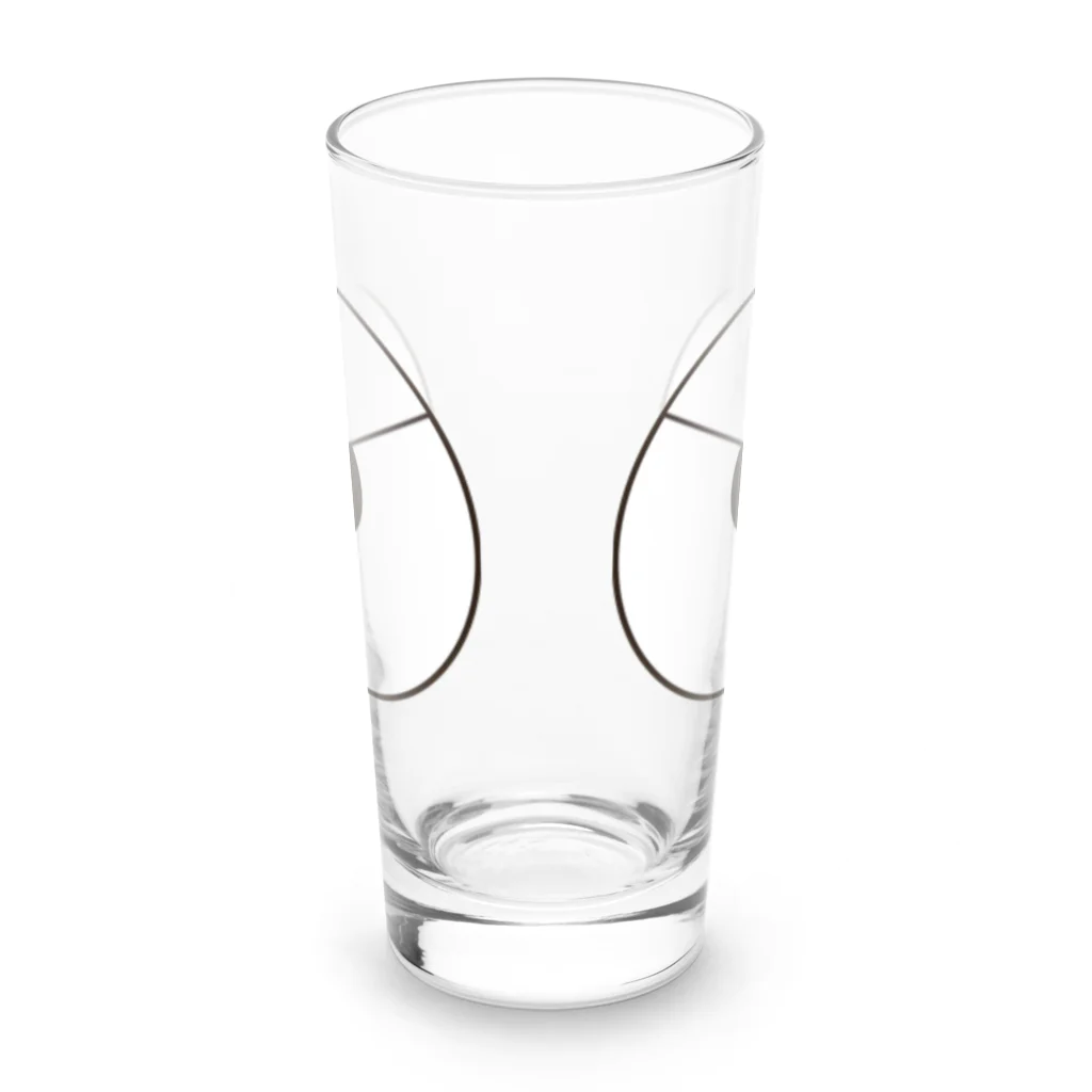ぱ～ぴ～しょっぷのけだるいくん Long Sized Water Glass :front