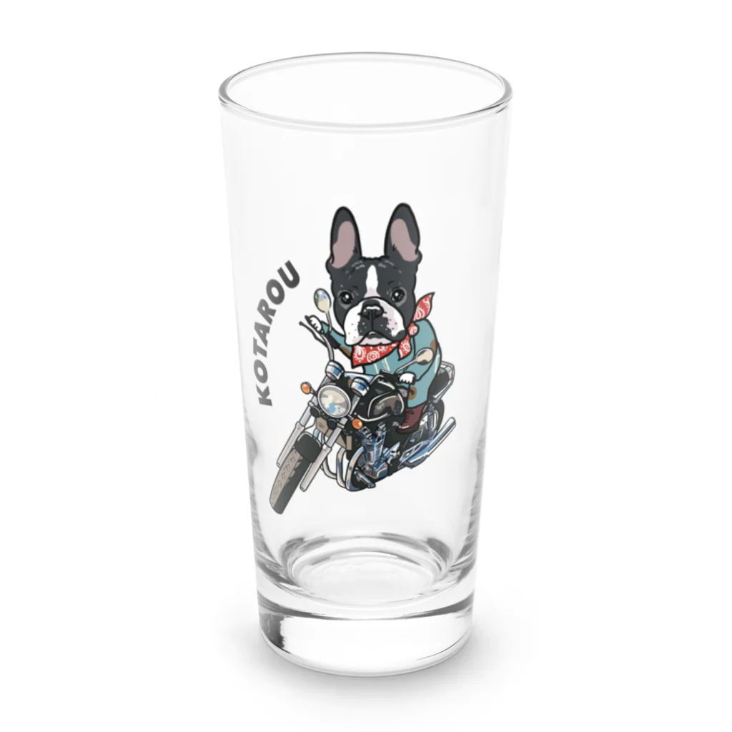 BULL HAWAII mihoデザイのフレブルKOTAROU Long Sized Water Glass :front