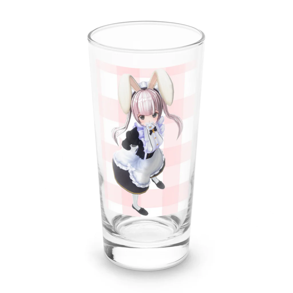 メアのいちごミルク Long Sized Water Glass :front