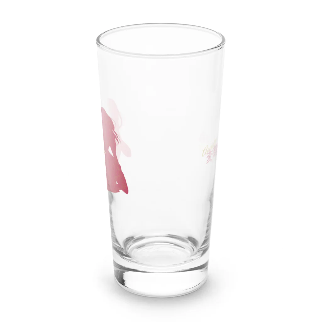 変態淑女のお茶会 WEB SHOPの紳士淑女の乾杯グラス(RED) Long Sized Water Glass :front