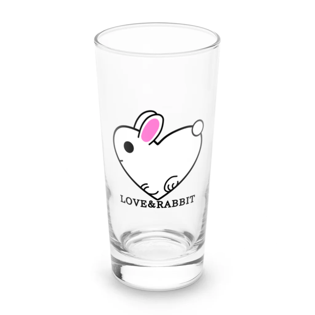 kazeou（風王）のLOVE＆RABBIT Long Sized Water Glass :front