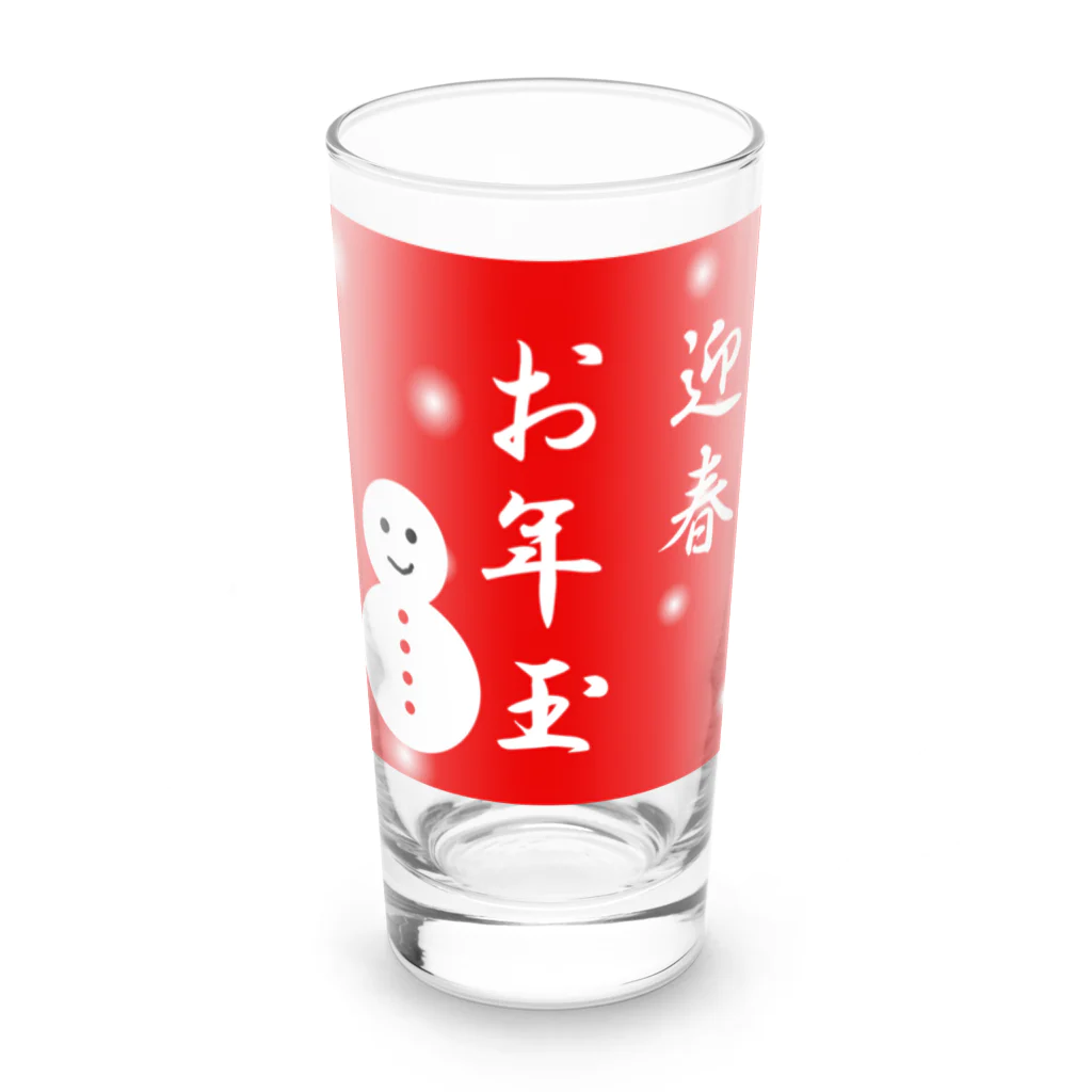 G-HERRINGのお年玉　迎春 Long Sized Water Glass :front