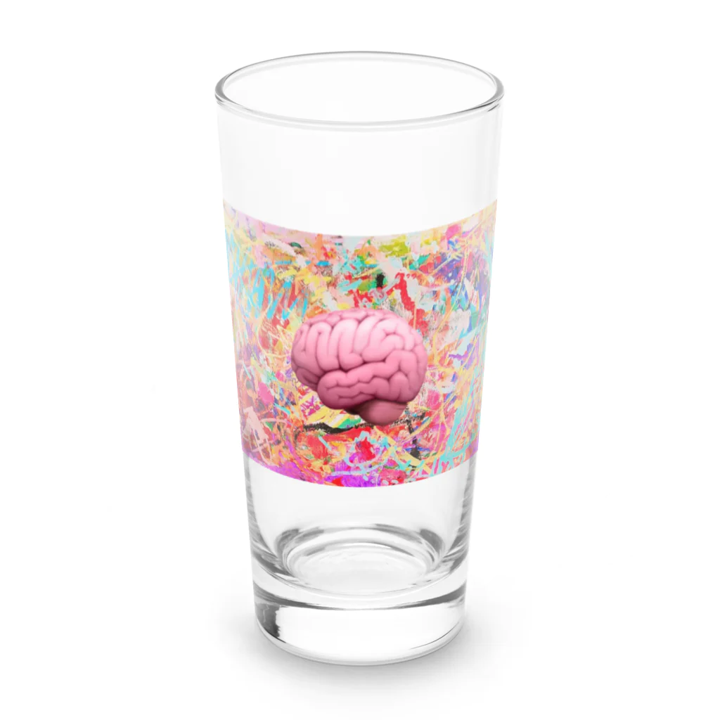 みろく屋ずきゅんの脳内麻薬グラス Long Sized Water Glass :front