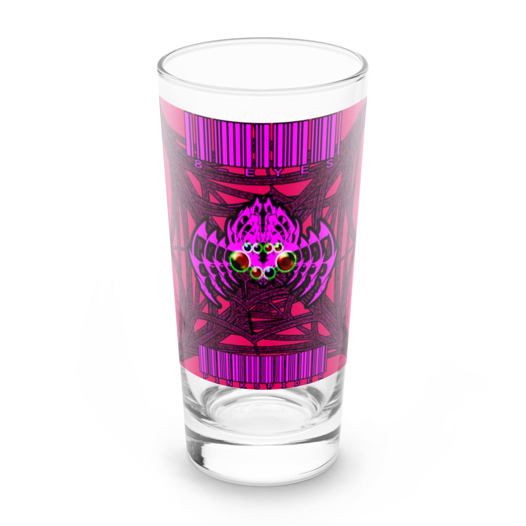Ａ’ｚｗｏｒｋＳの8-EYES PINKSPIDER Long Sized Water Glass :front