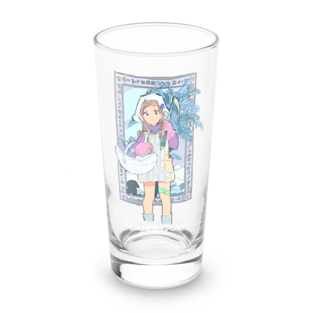 PARK_HARAJUKUのNASU is Eggplant（小物） Long Sized Water Glass :front