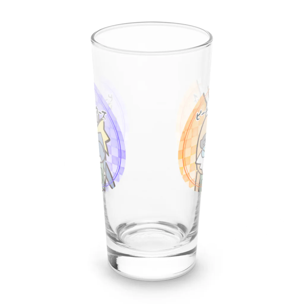 ピーキーモンスターズ【PeakyMonsters】ピキモングッズ公式ショップのキッド＆ノートン-丸- Long Sized Water Glass :front