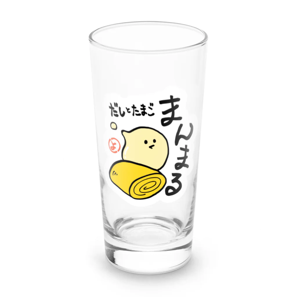 まんまるのまんまるアイコン Long Sized Water Glass :front