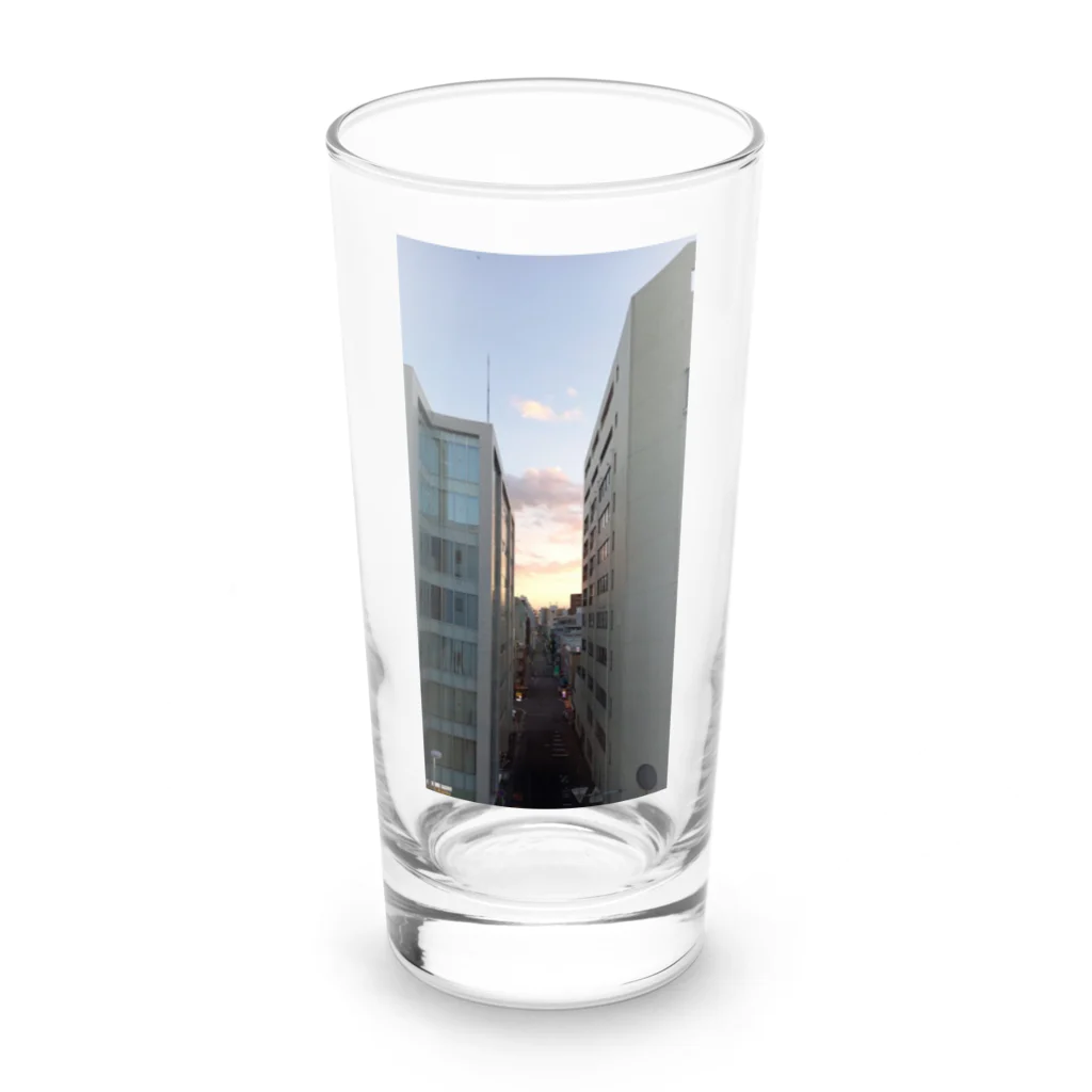 木ノ下商店のビルとビルの間から Long Sized Water Glass :front