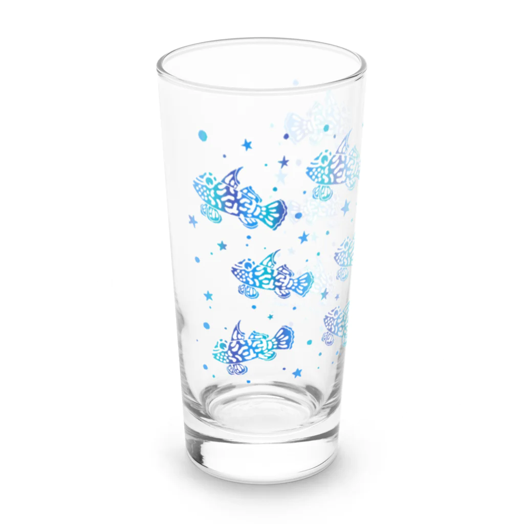 栗坊屋のマンダリンフィッシュ Long Sized Water Glass :front