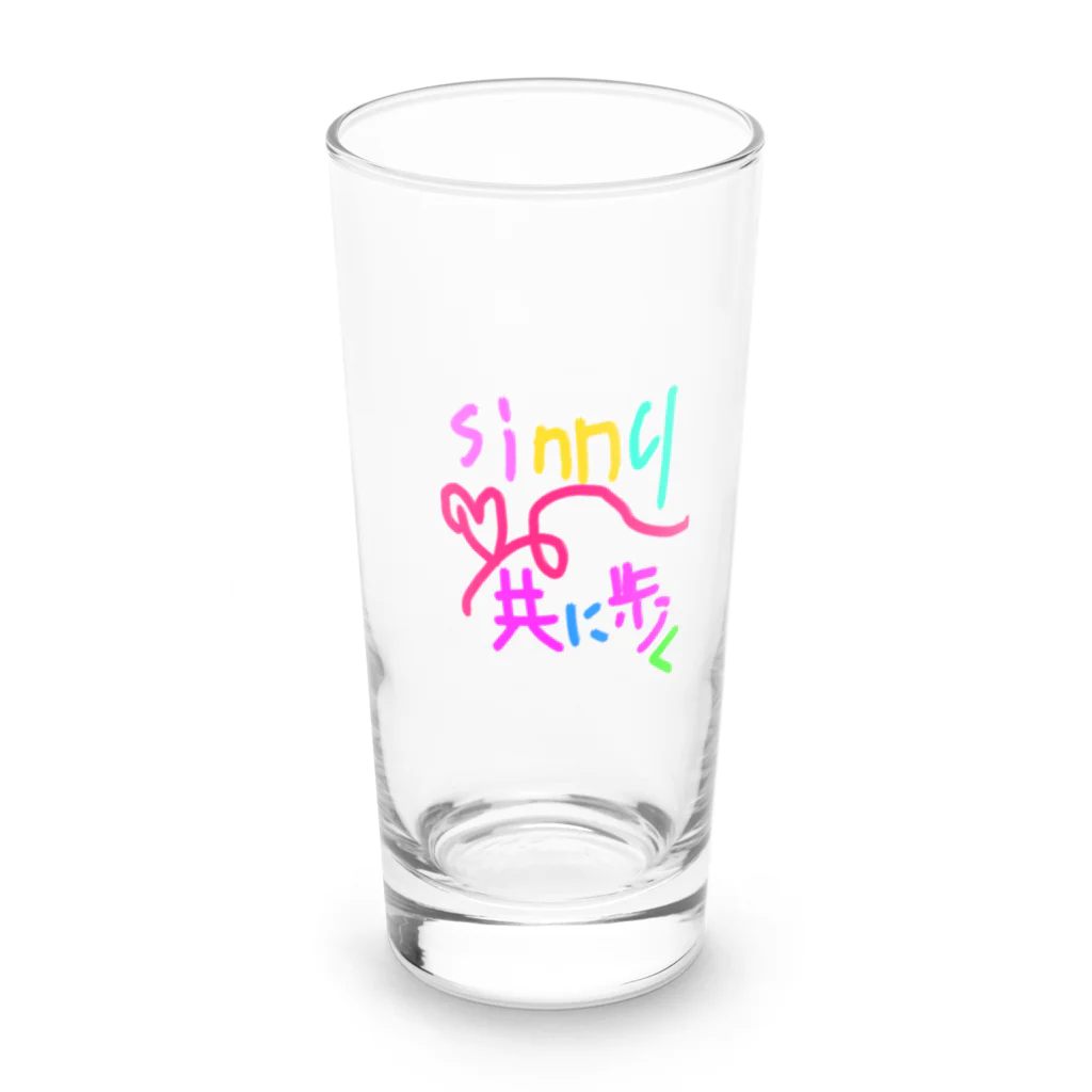 dreamラビットのSinnu共に歩く Long Sized Water Glass :front