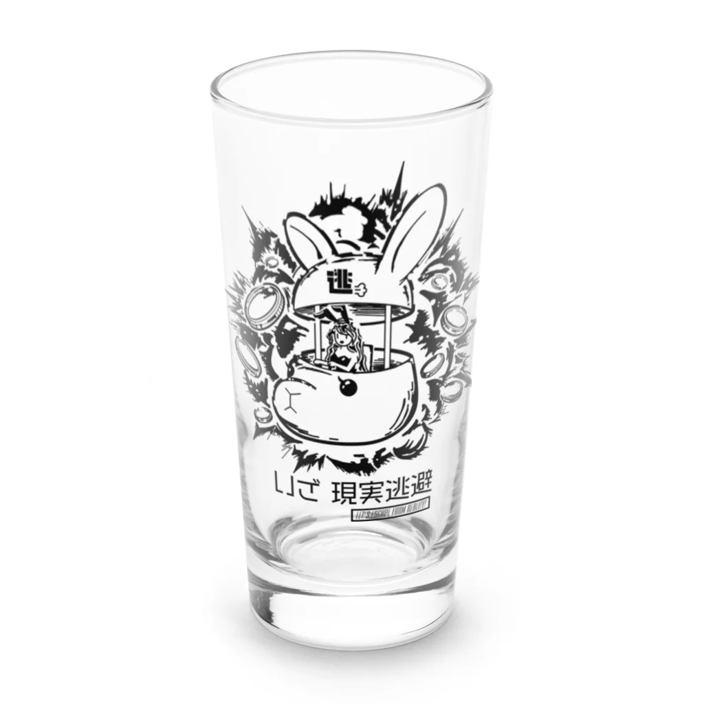 さちあきのおみせのDATTO Banny bk Long Sized Water Glass :front