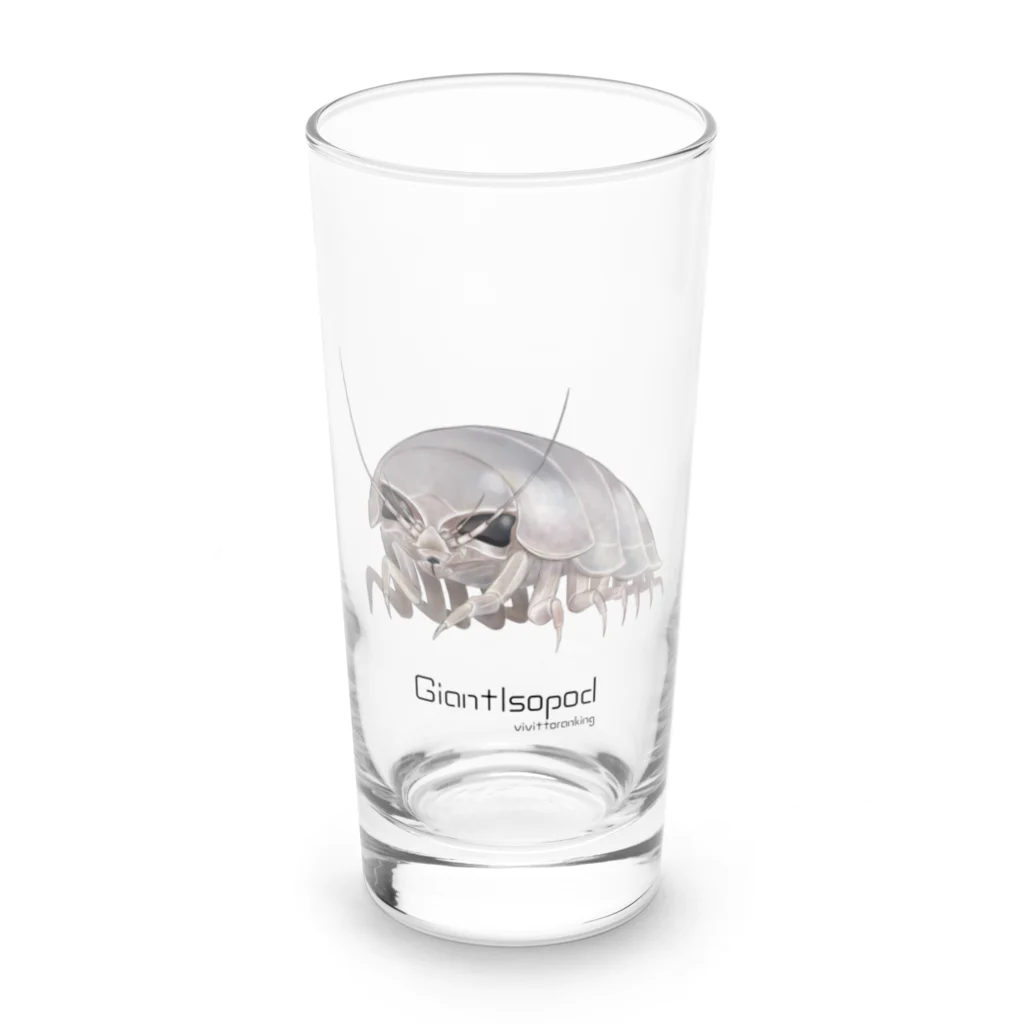 ビビッとランキング【公式】のダイオウグソクムシ ロンググラス Long Sized Water Glass :front