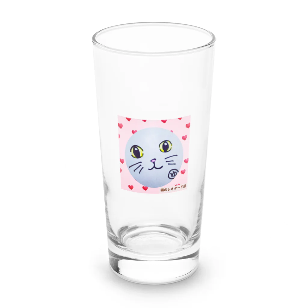 猫のレオタード屋の猫のレオタード屋 Long Sized Water Glass :front