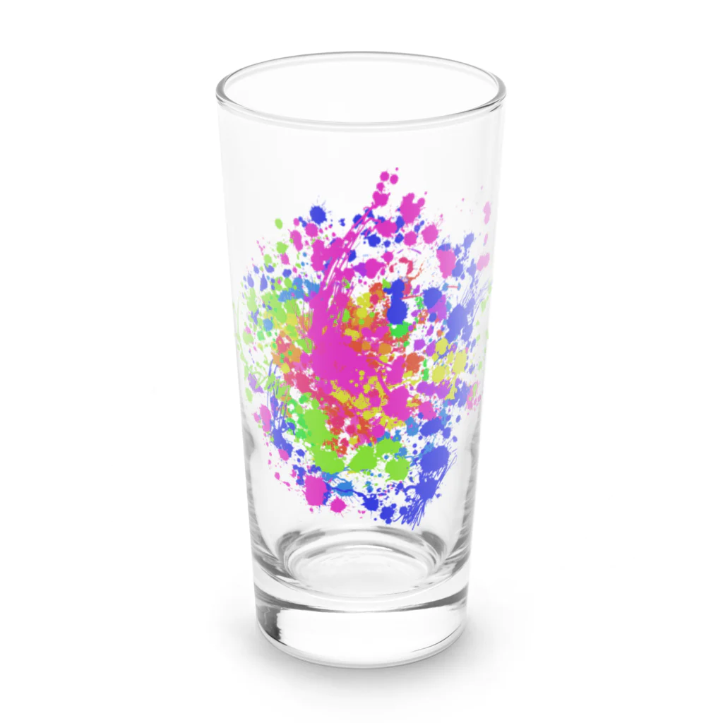 chicodeza by suzuriの爆発 Long Sized Water Glass :front