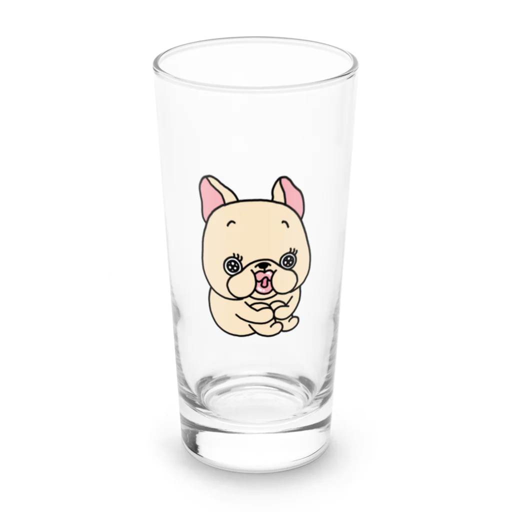 2216studioのラブリーフレブルちゃん。 Long Sized Water Glass :front