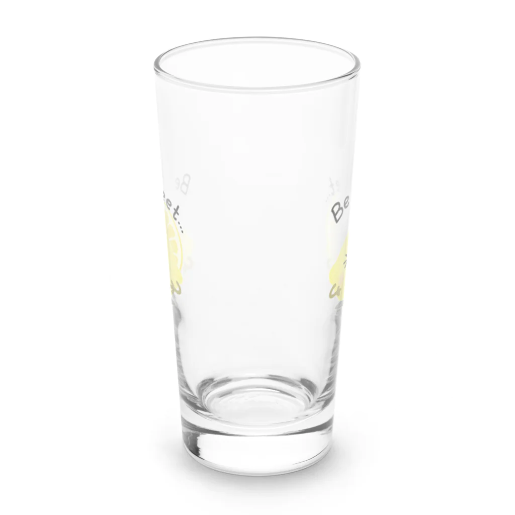 MZグラフィックスのレモン　Be Sweet 2 Long Sized Water Glass :front