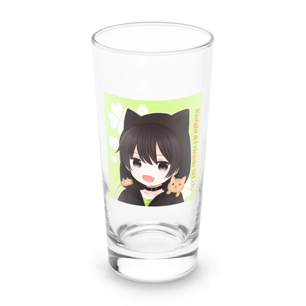 騎志-Knight🍀ch.のKnight＆FriendsFriends SH ch.オリジナルグッズ Long Sized Water Glass :front