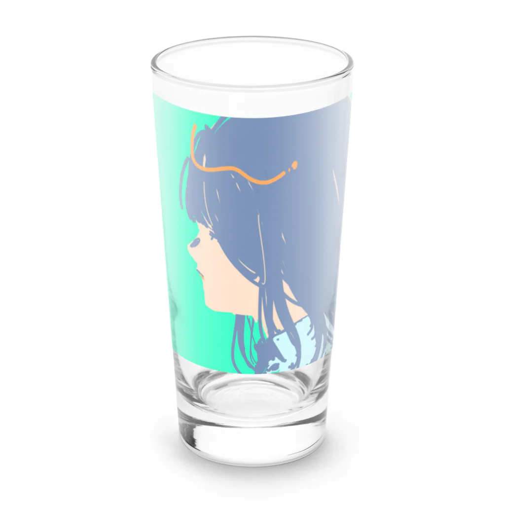 わたあめ食堂のいずみちゃんさん Long Sized Water Glass :front