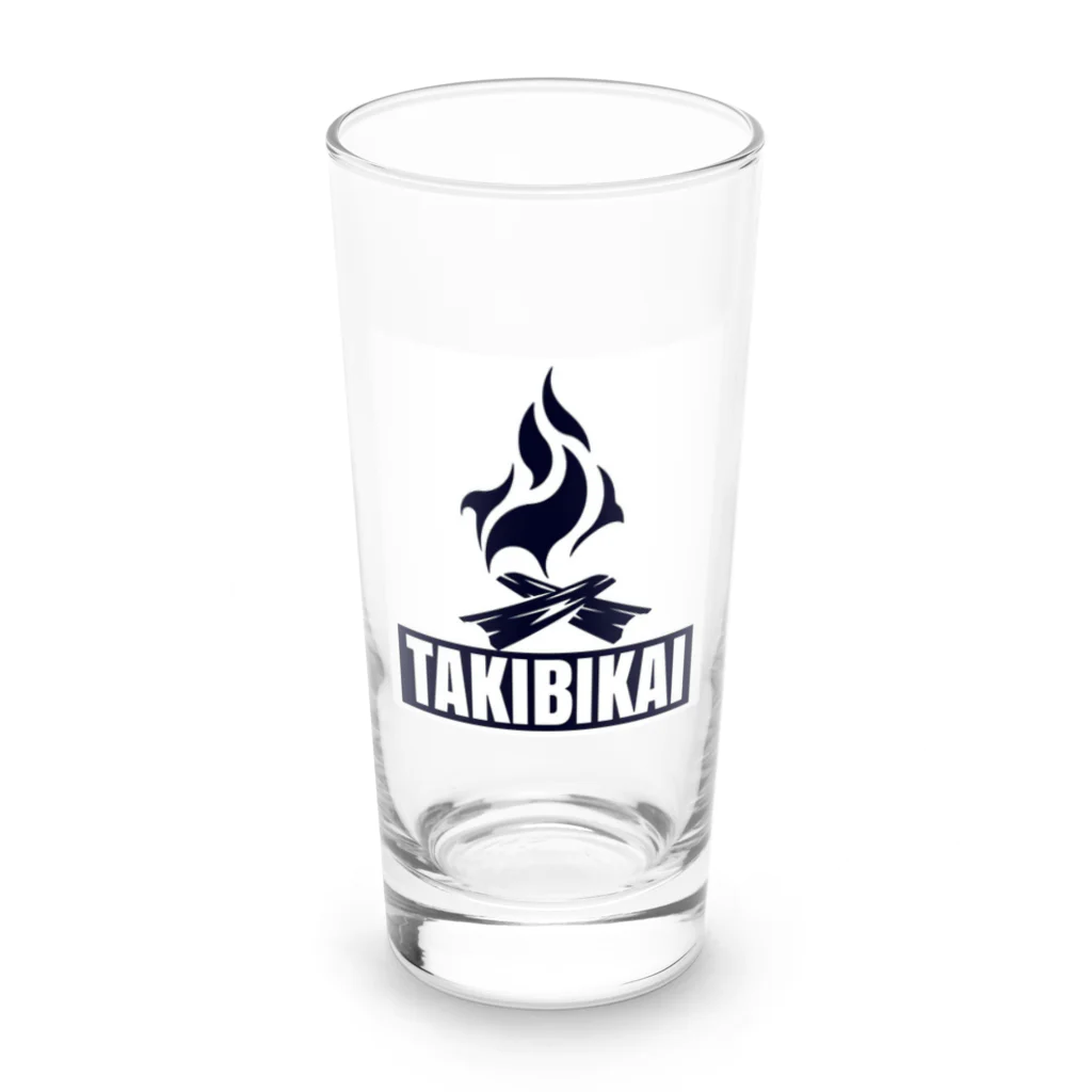 TAKIBIKAIのTAKIBIKAIオフィシャルグッズ Long Sized Water Glass :front