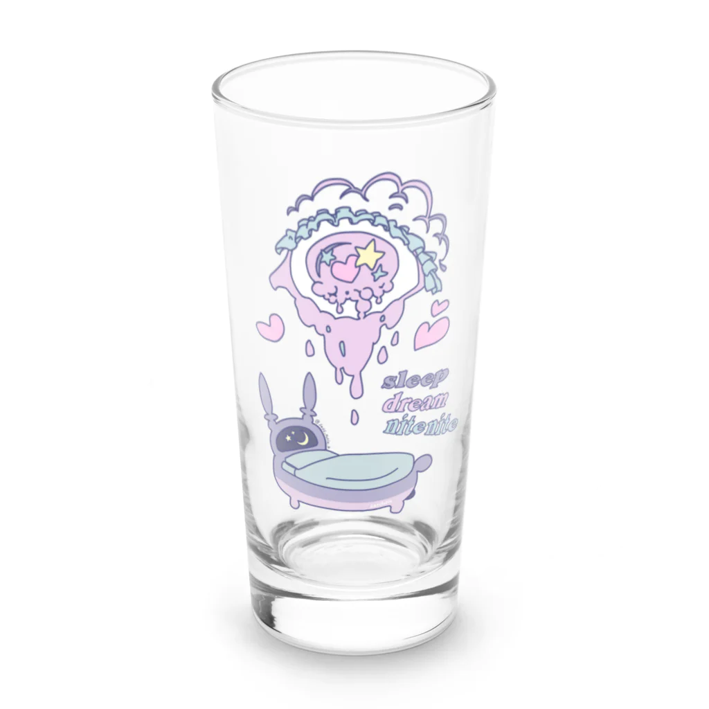 Latifoliaのレム睡眠 Long Sized Water Glass :front