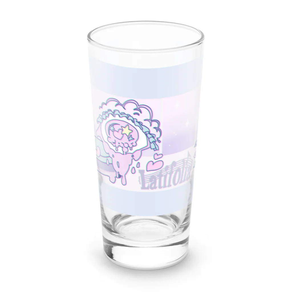 Latifoliaのレム睡眠 Long Sized Water Glass :front