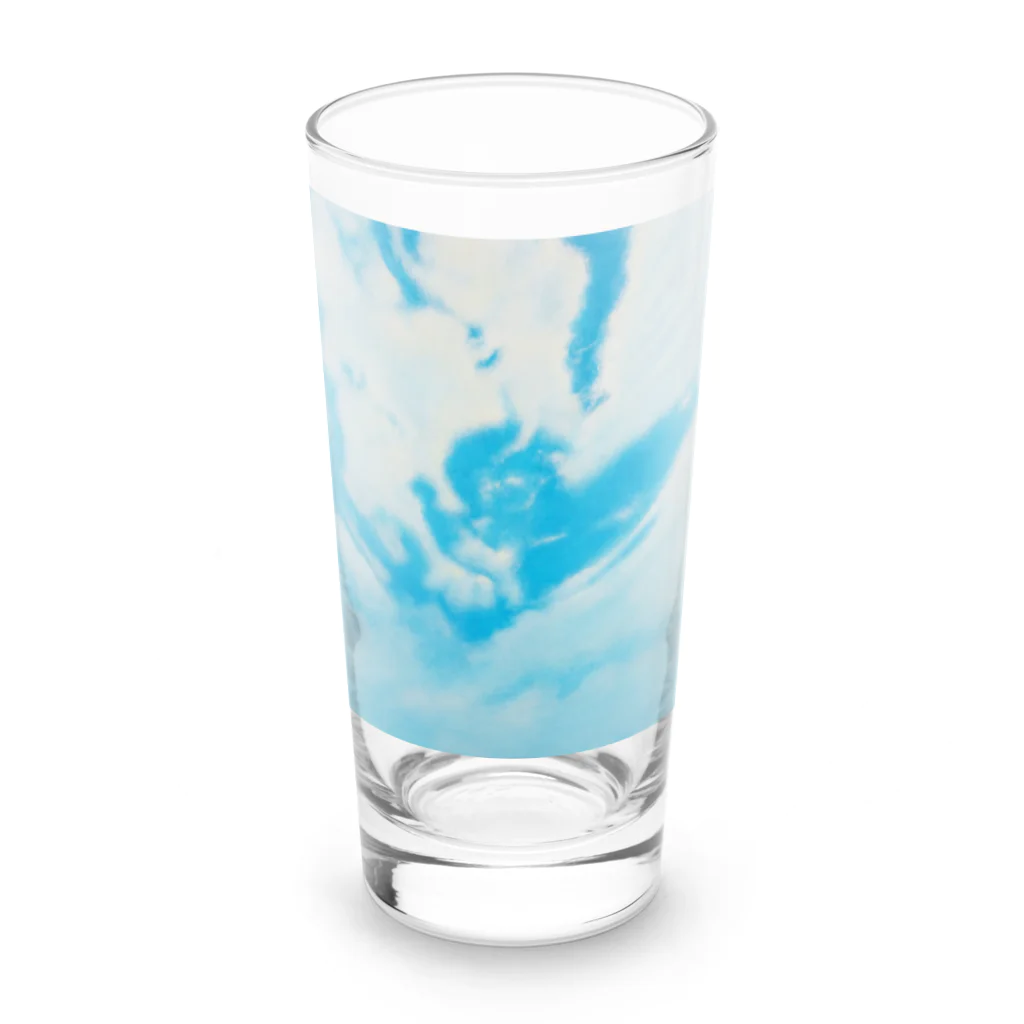 空間ペインター芳賀健太のメッセージ Long Sized Water Glass :front