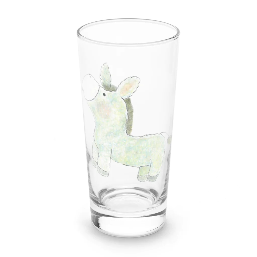 akiのろばの子 Long Sized Water Glass :front