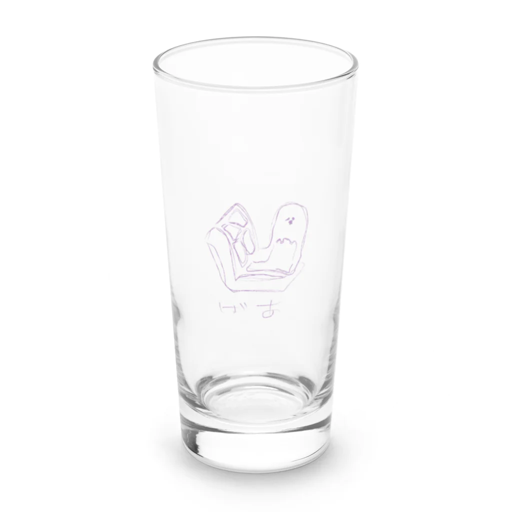 RIAのばあ！ Long Sized Water Glass :front