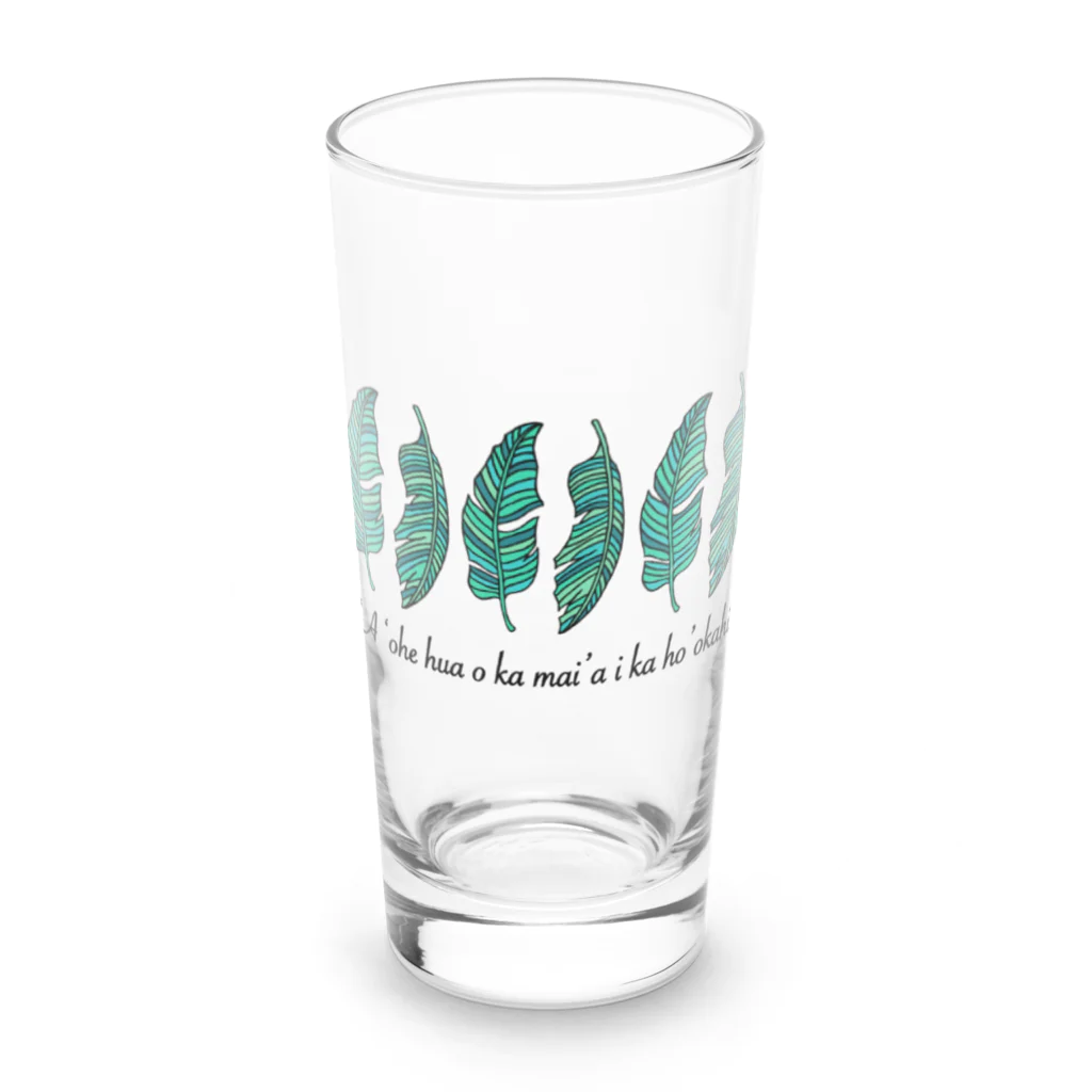 FONTANA-az-のBanana leaf GR Long Sized Water Glass :front
