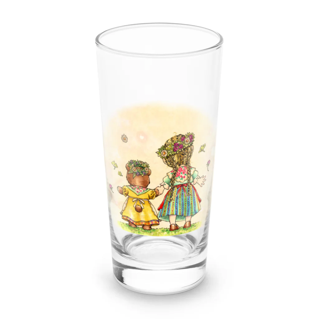 Studio_Paletteの夏のおともだち Long Sized Water Glass :front