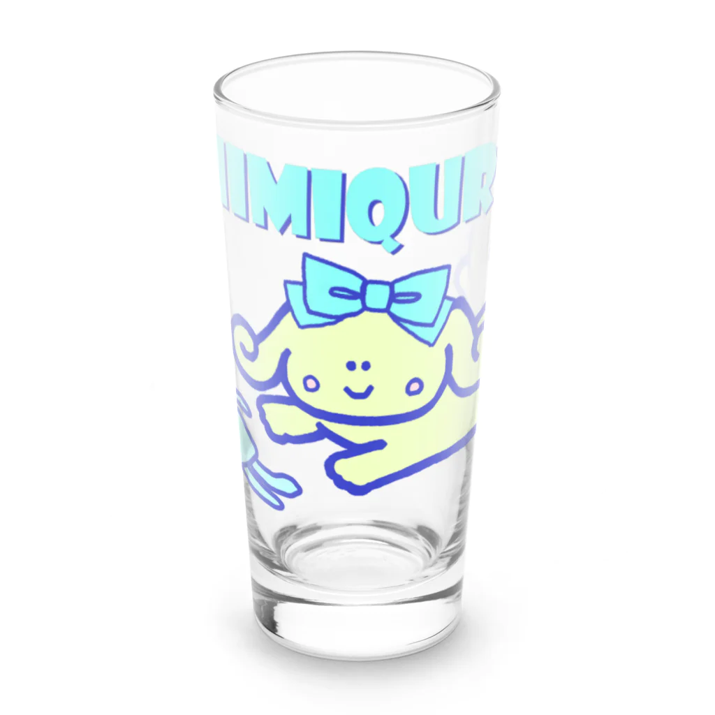  #satisfyingのMIMIQURU ミミキュル Long Sized Water Glass :front