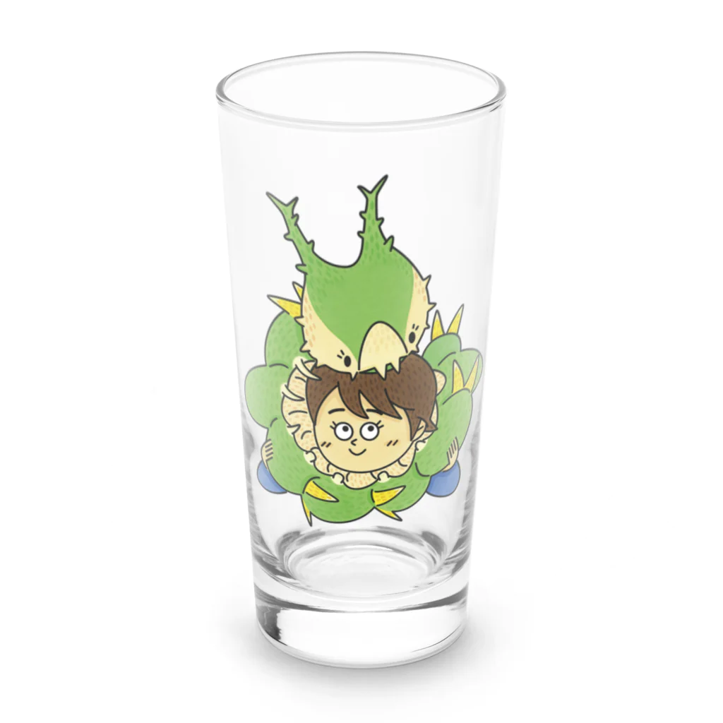 石原有輝香 official SUZURIのいもむしのぬくもり designeded by OPPIRO Long Sized Water Glass :front