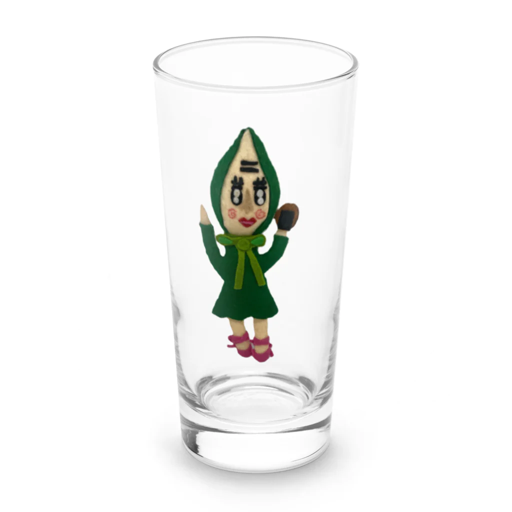 煎太郎商店の草加煎太郎 Long Sized Water Glass :front