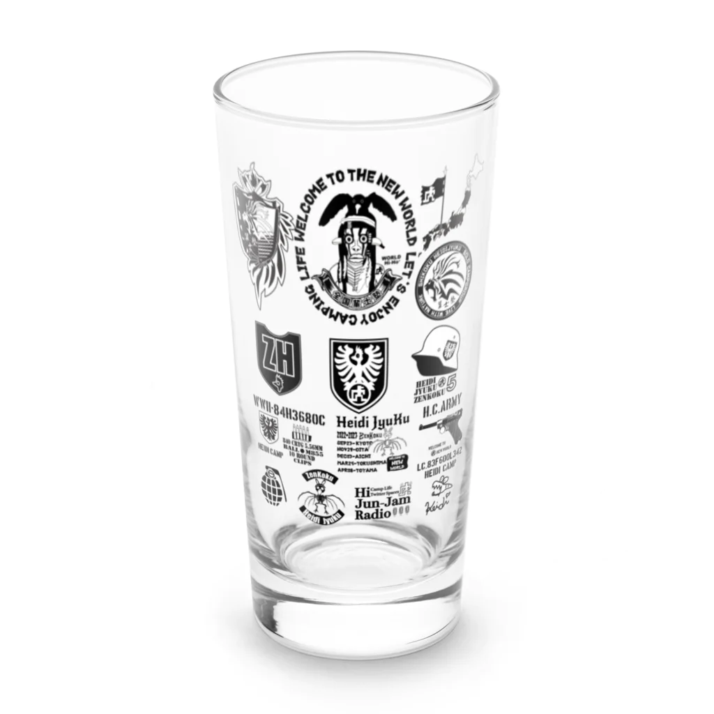 ハイジのキャンプのTATOO Long Sized Water Glass :front