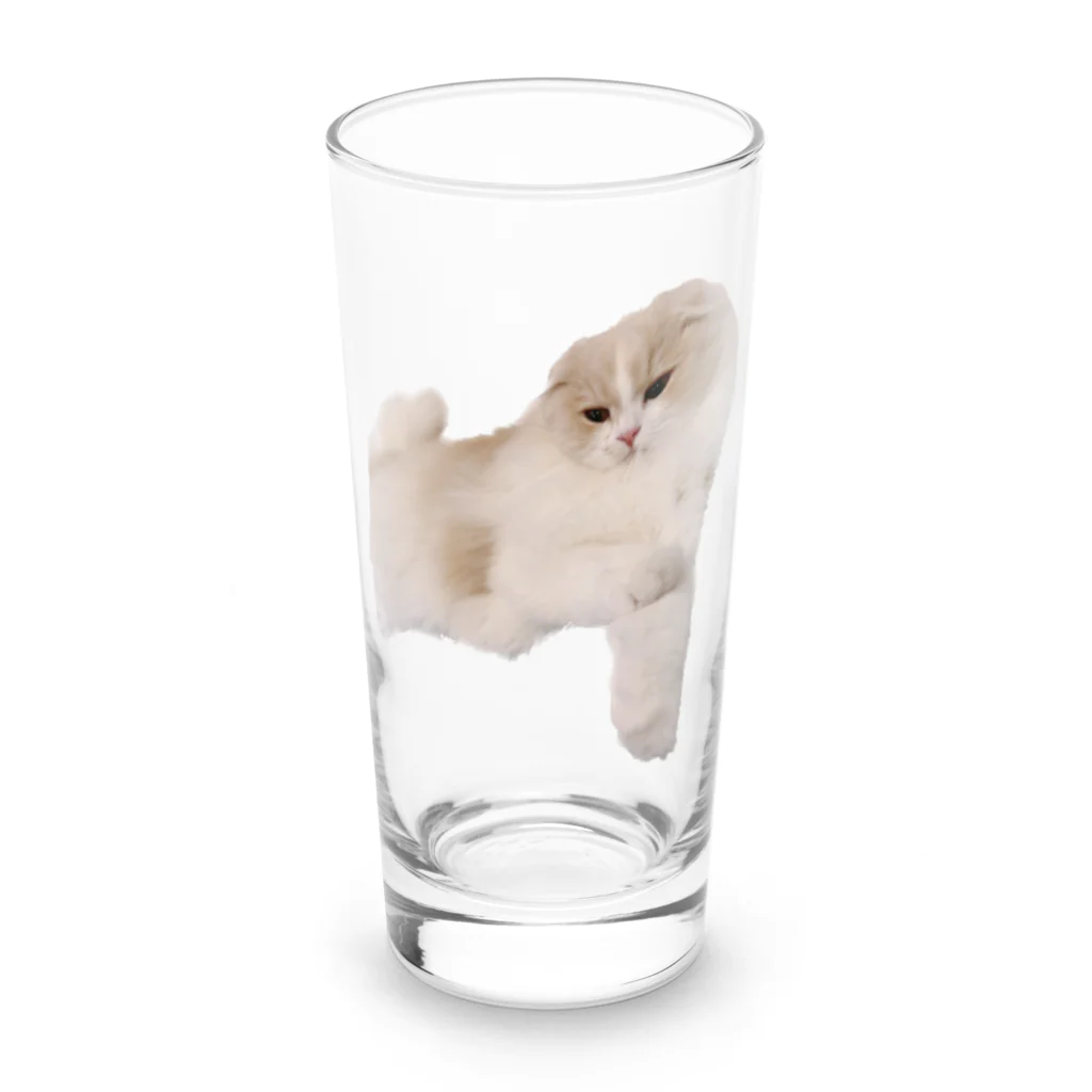 ふうまくんのお店のおねむなふうまくん Long Sized Water Glass :front