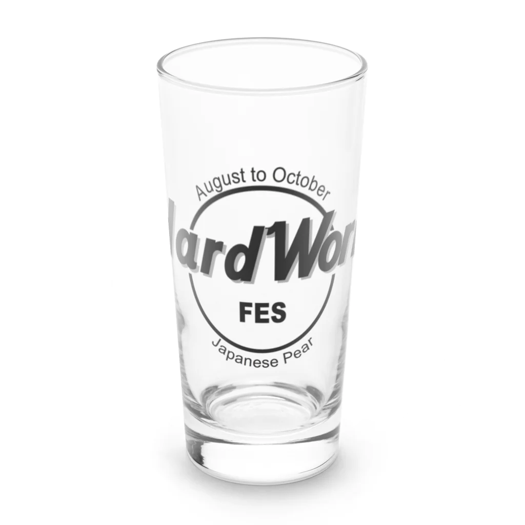 DESIGN 7483のHARD WORK FES Black Long Sized Water Glass :front