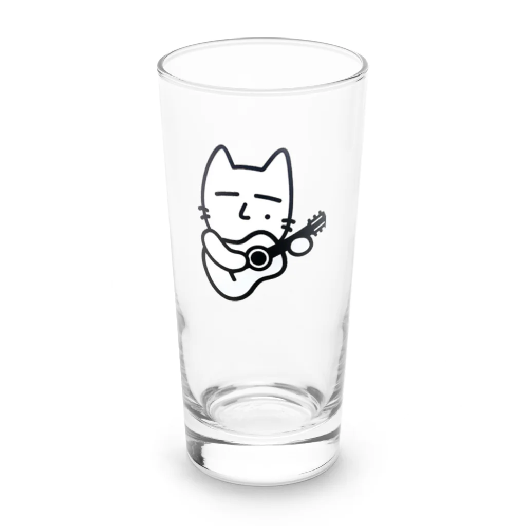 ねこ雑貨ねこちるのねこちるくん Long Sized Water Glass :front