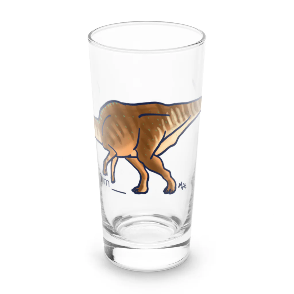 segasworksのランベオサウルス・ランベイ（白亜紀の牛たち より） Long Sized Water Glass :front