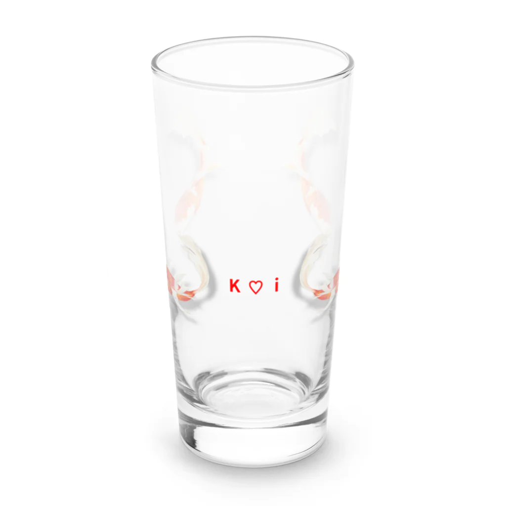 idumi-artの恋する鯉　version 2 Long Sized Water Glass :front