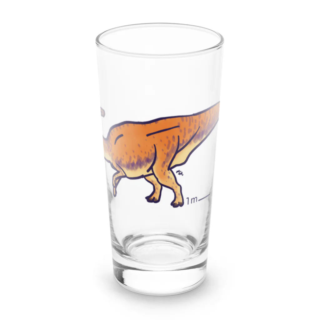 segasworksのパラサウロロフス・ワルケリ（白亜紀の牛たち より） Long Sized Water Glass :front