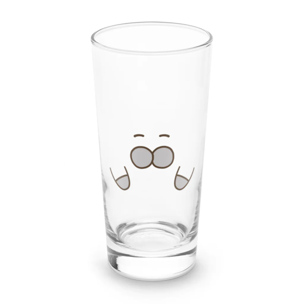 NORA NORA STORE ののらざらしのかお Long Sized Water Glass :front