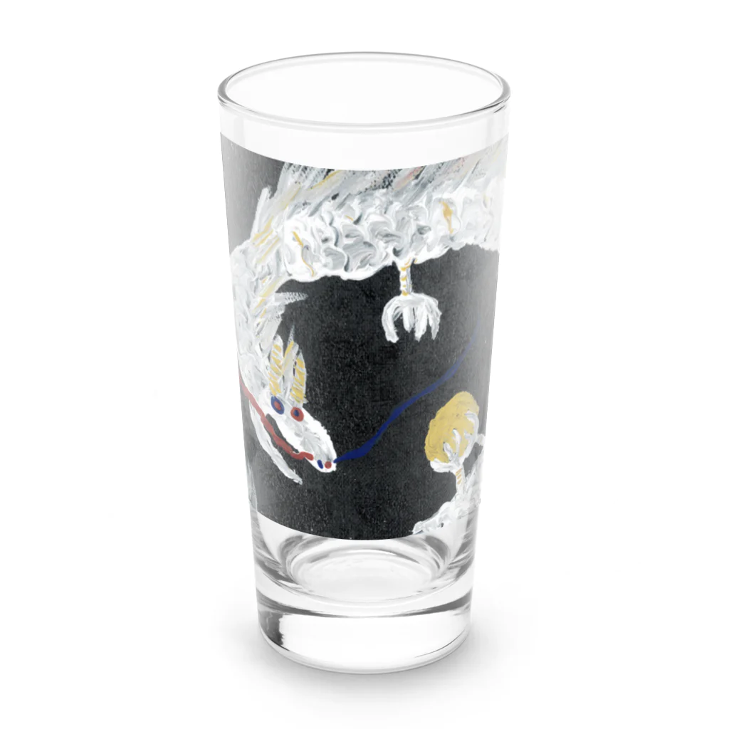 funny dragonのオッドアイドラゴン Long Sized Water Glass :front